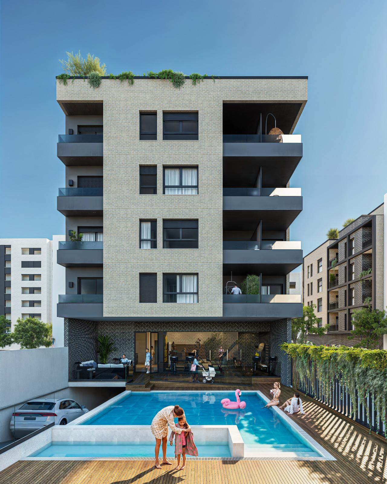 Apartamentos con gym y piscina en Lardero